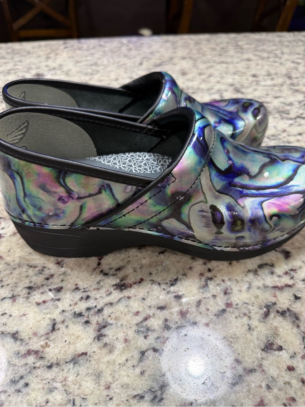 Dansko XP 2.0 Professional Clogs Iridescent Marble SZ Eu 41/ US 10.5/11 - Picture 4 of 9